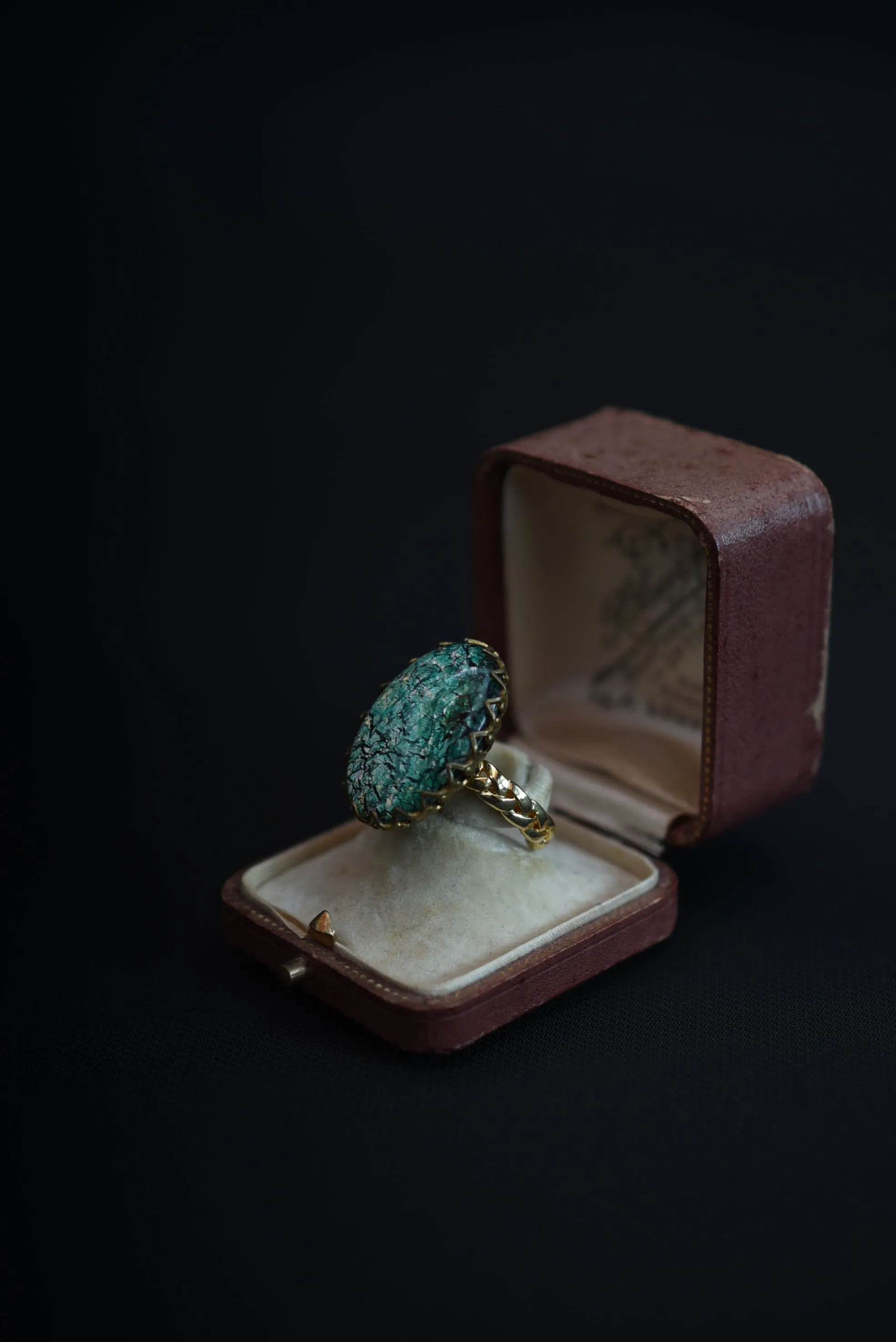 ring Czech  Dragon Breath2 vintage 1960'S【Limited item　One-of-a-kind】