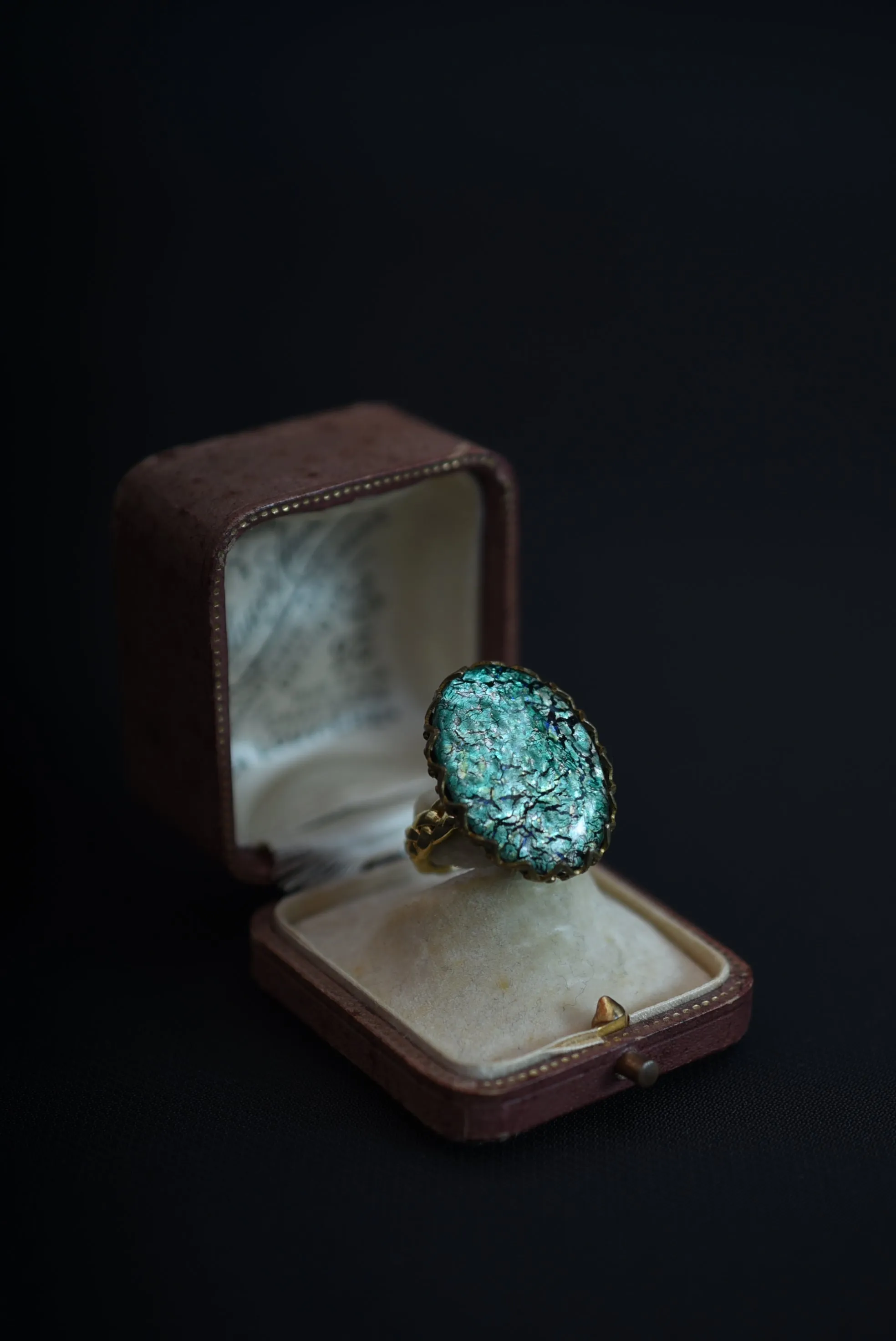 ring Czech  Dragon Breath2 vintage 1960'S【Limited item　One-of-a-kind】