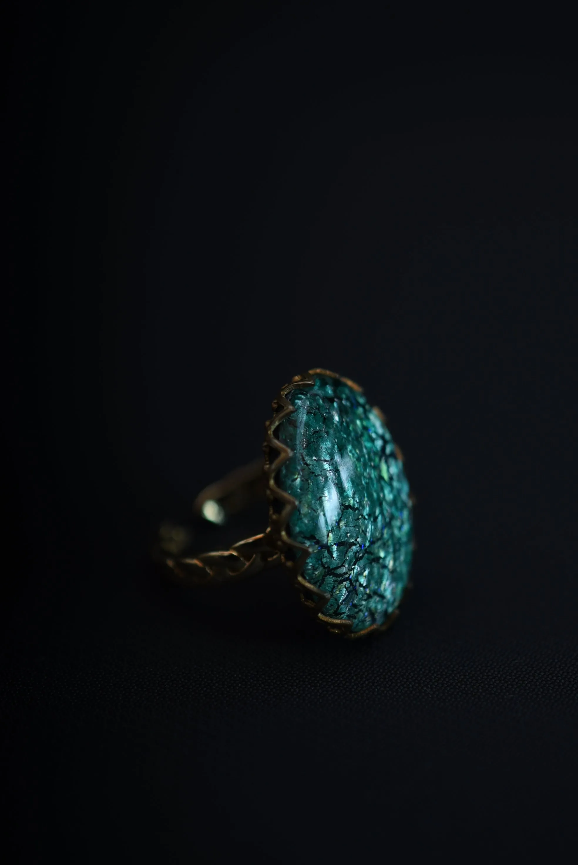 ring Czech  Dragon Breath2 vintage 1960'S【Limited item　One-of-a-kind】