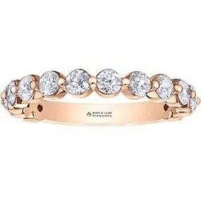 Rose gold Brilliant Cut Band