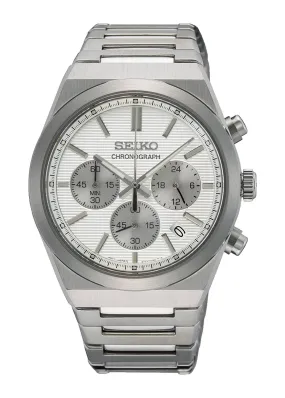 SEIKO CONCEPTUAL CHRONOGRAPH WHITE DIAL STAINLESS STEEL SSB451P