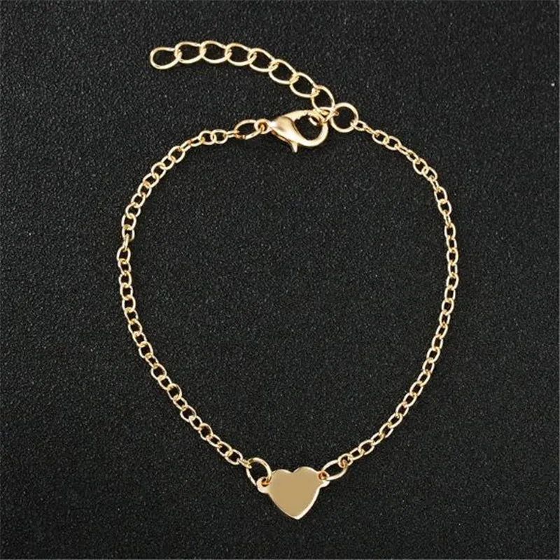 Sexy Heart-shaped Chain Bracelet