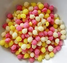 Sherbet Bubbles: cluster charm pearl bracelet, in sherbet colours,