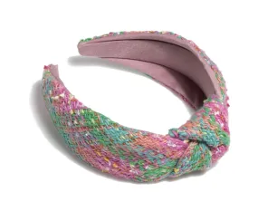 Shiraleah SL 12-BW-113PI Boucle Knotted Headband, Pink