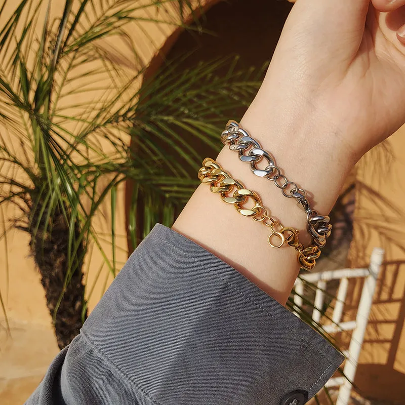 Street Thick Chain Bracelet