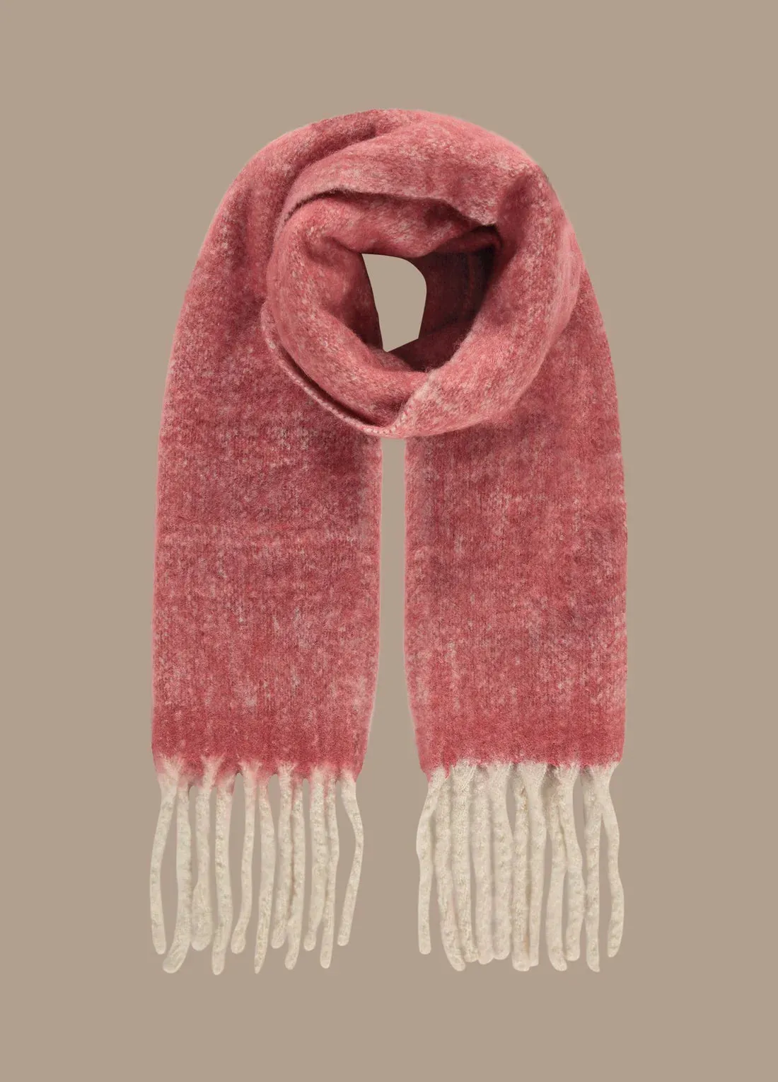 Summum Rouge Two Tone Scarf