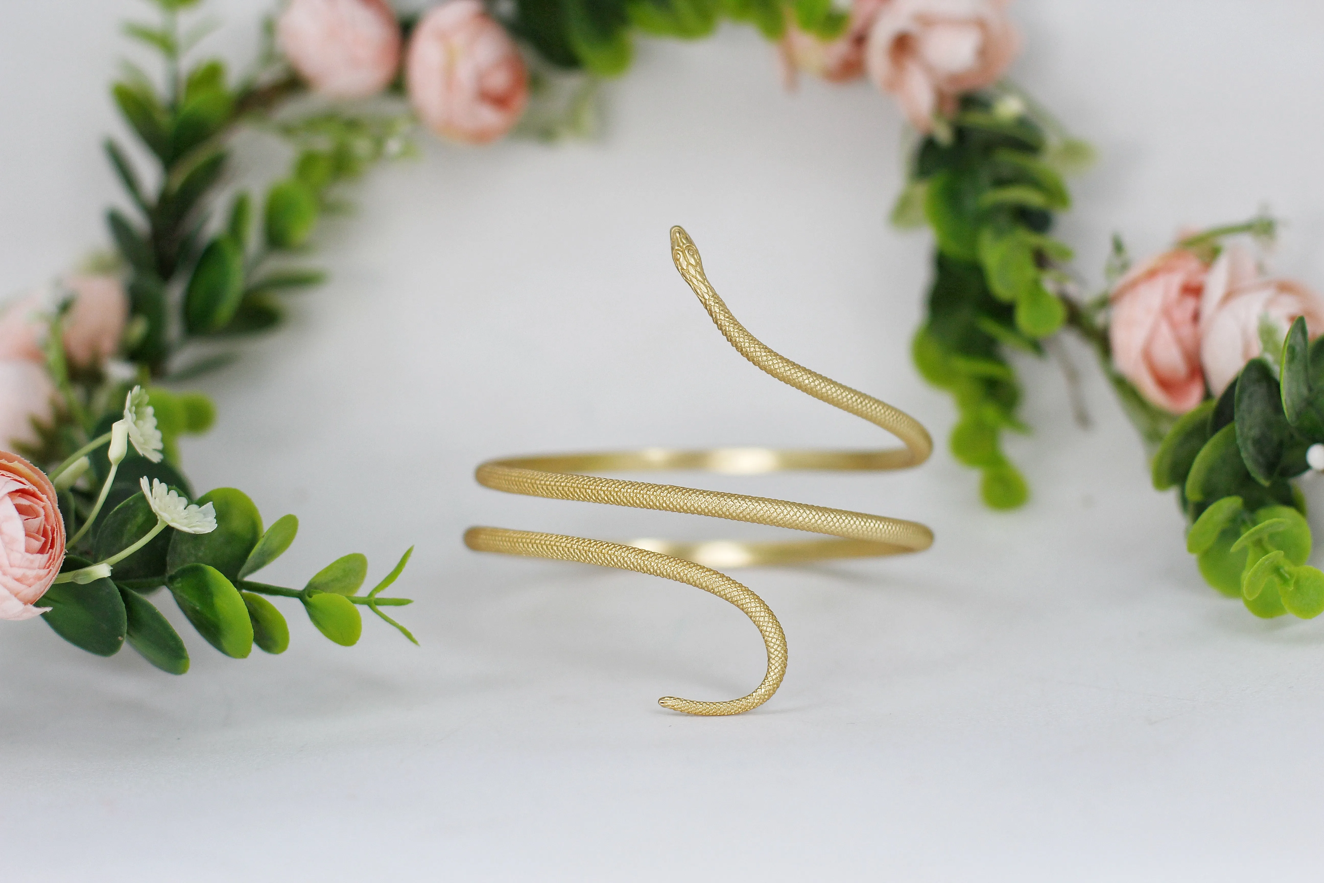 Swirly Snake Arm Band