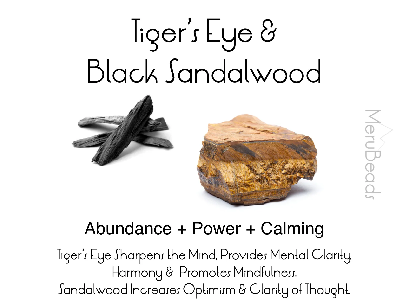 Tiger's Eye Yellow & Black Sandalwood Wrap Bracelet for Men