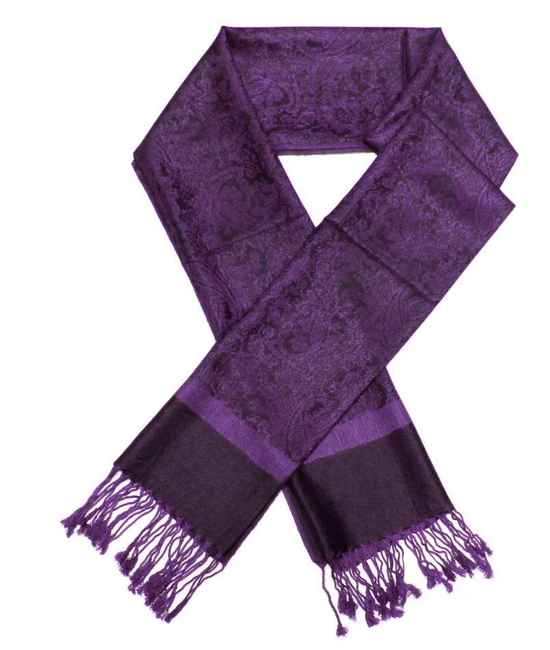 Two Toned Luxurious Pashmina Scarves