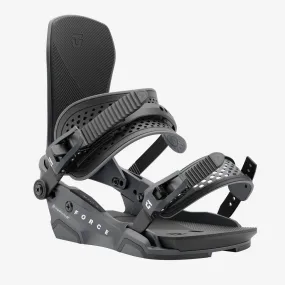 Union Force Snowboard Bindings - Gunmetal Team HB 2025