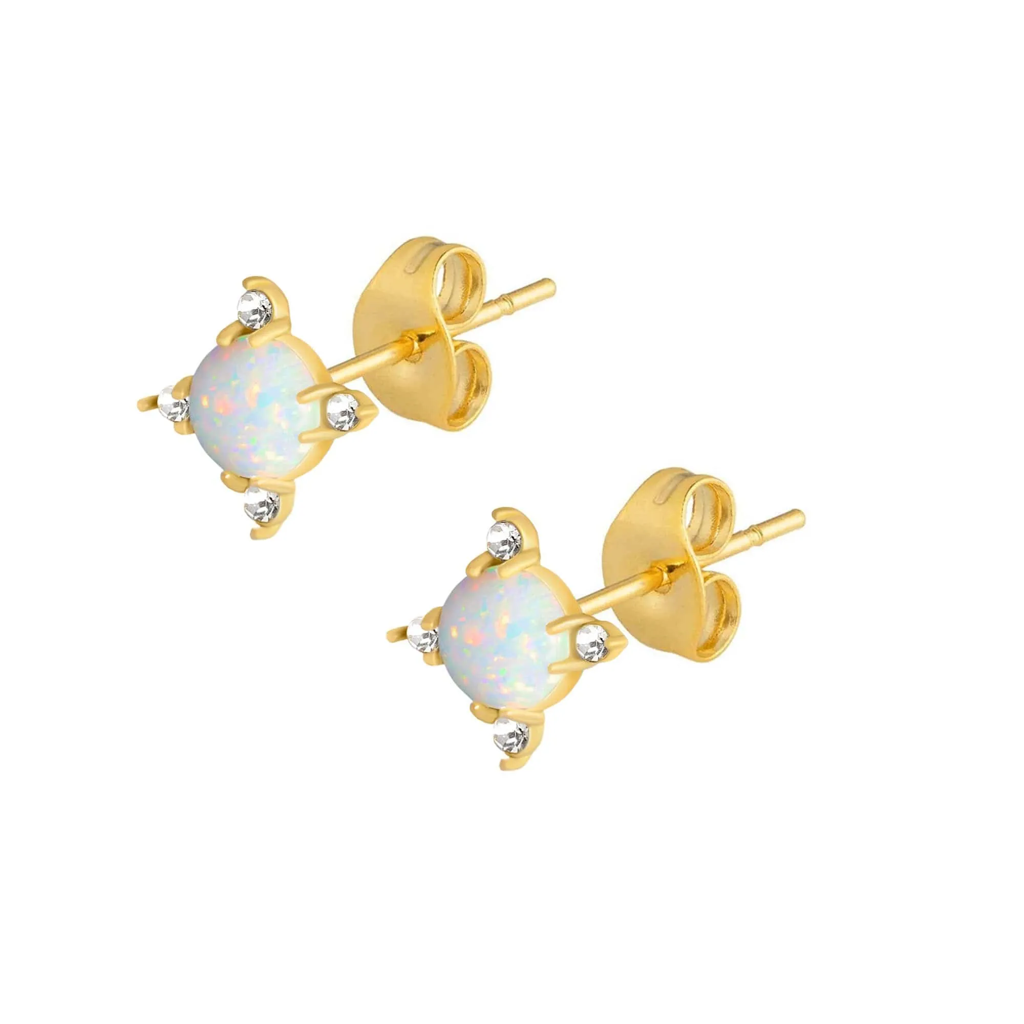 Universe Opal Stud Earrings