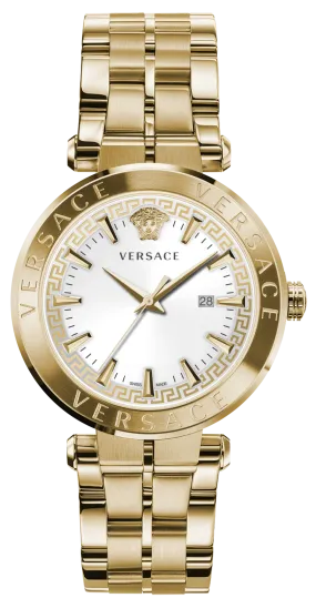 Versace Men's Watch Aion 44mm White Gold VE2F00521