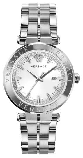 Versace Men's Watch Aion 44mm White Silver VE2F00321