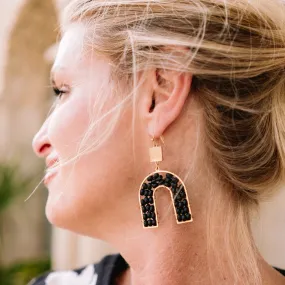 Wooden It Be Nice Wooden Arch Earrings